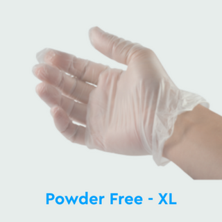 XL Vinyl Powder Free Gloves NZ